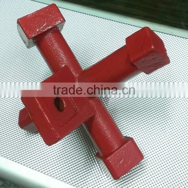 Pipe Plug Tube Carbon Steel Square Drum Tap Wrench Plumbing for Special Tool photo-2