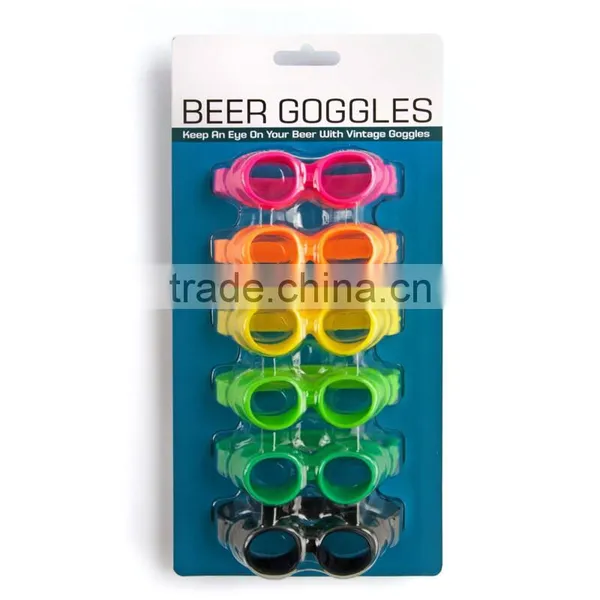 Set of 6 Beer Bottle Bands Drinks Markers photo-5