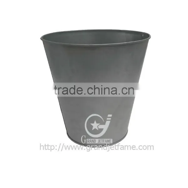 Household Waste Bucket Galvanized Metal Waste Bucket photo-4