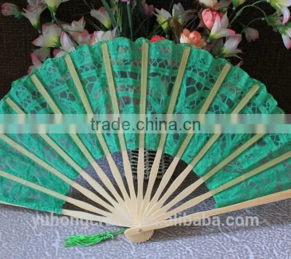 Handcrafted Folding Bamboo Wedding Fan photo-2
