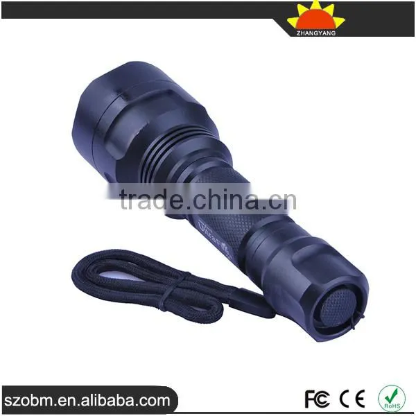 C8 Q5 560 Lumens LED Flashlight 1 Mode Red Light Tactical Flashlight Torch photo-2