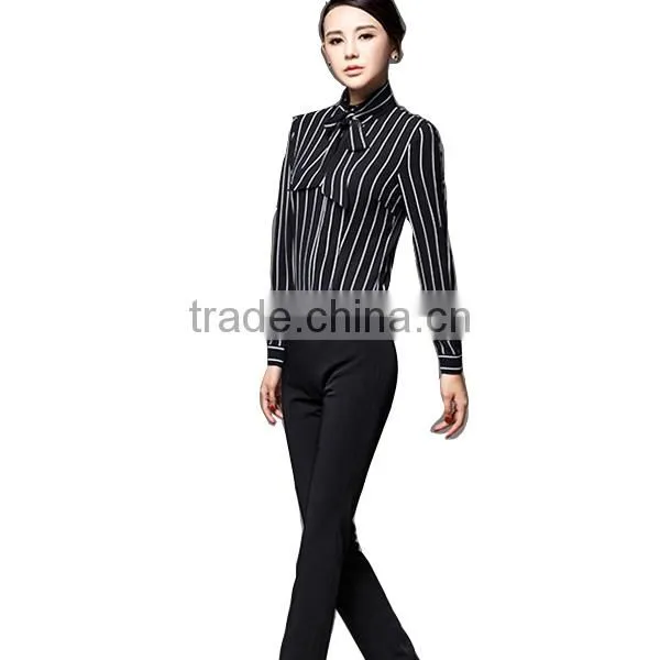65% Polyester 35% Viscose Fabric Business Office Uniform Designs For Fat Women photo-3