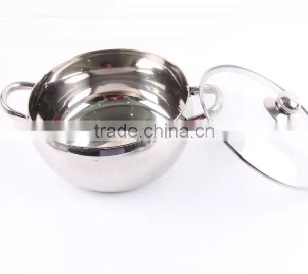 Metal Stainless Steel Cooking Pans and Pots , 12 Pcs Cooware Sets photo-5