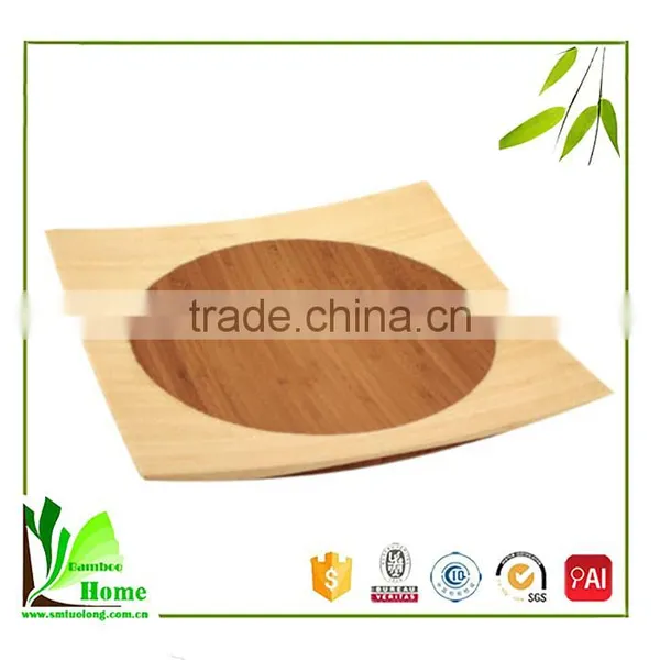 Superior Quality Cheap Bamboo Banquet Plate photo-6