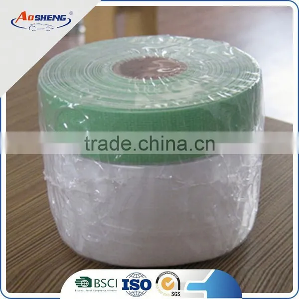 Taped Folded Hand Masking Film Covering photo-4