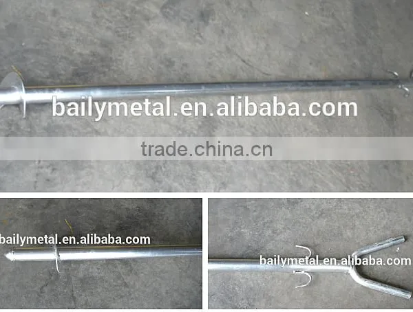 Greenhouse Steel Stake Structure Holding Ground Anchor photo-2