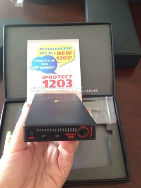 IProtect 1203 RF Detector Portable Bug Detector photo-3