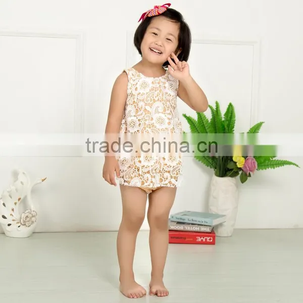 Wholesale Children's Boutique Clothings Girl's Spring Outfit Top With Bloomer photo-2