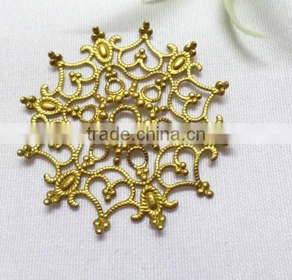 DIY Hollow Out Flower Garment Accessories Shoe Bag Hair Accessories photo-2