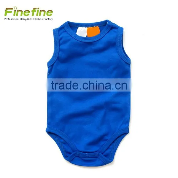 Distinctive Print Baby Clothes Sleeveless Baby Romper Bodysuit photo-3