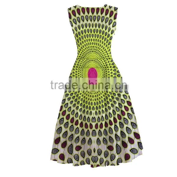 Walson Excellent Quality Garments Manufacturer Small Quantity Customized African Dresses for Women photo-3