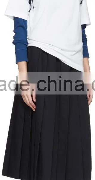 Custom Made Rib Knit Stretch Cotton Polyester Blended Turtleneck Pullover photo-4