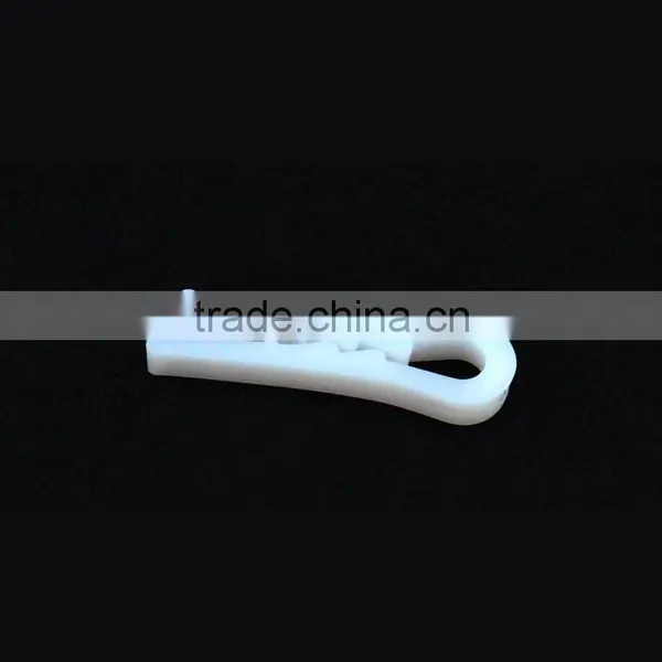 4.1*1.2*0.5cm Strong White Color Garment Packing Plastic Clips photo-4