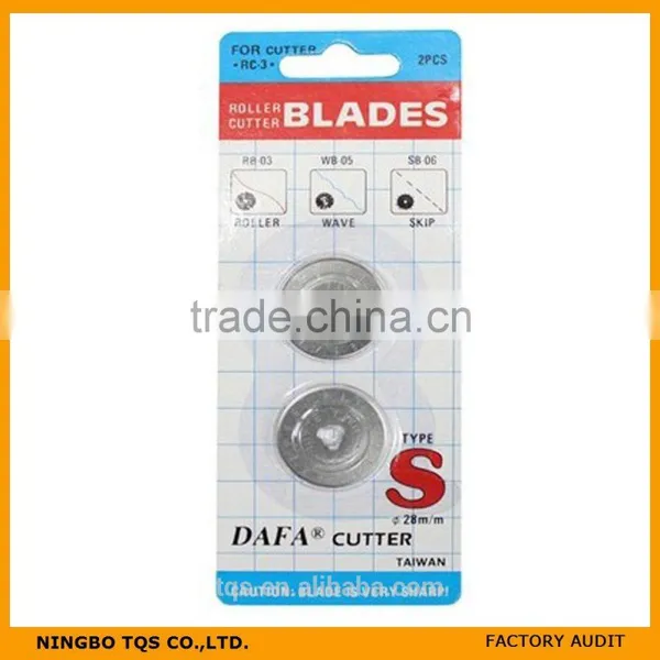 Hot Selling 2015 Razer Blade/rotary Cutter Blade 28mm photo-2