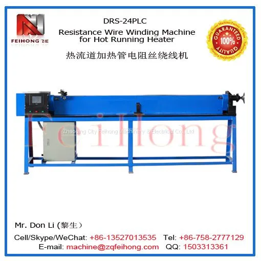 DRS-24 PLC Hot Running Heater Winding Machine photo-2