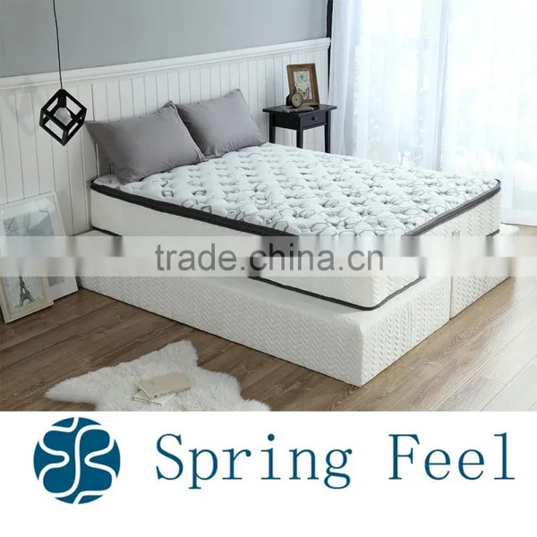 China Manufacturer Boxspring Bed Mattress With Romantic Style photo-2
