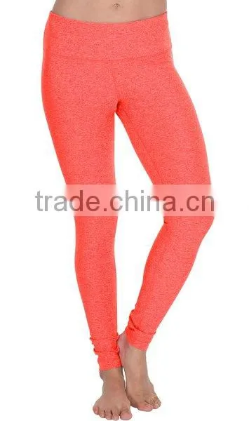 Slim Fit Nude Women Yoga Tights Fitness Custom Compression Pants Girls Wearing Yoga Pants Leggings photo-5