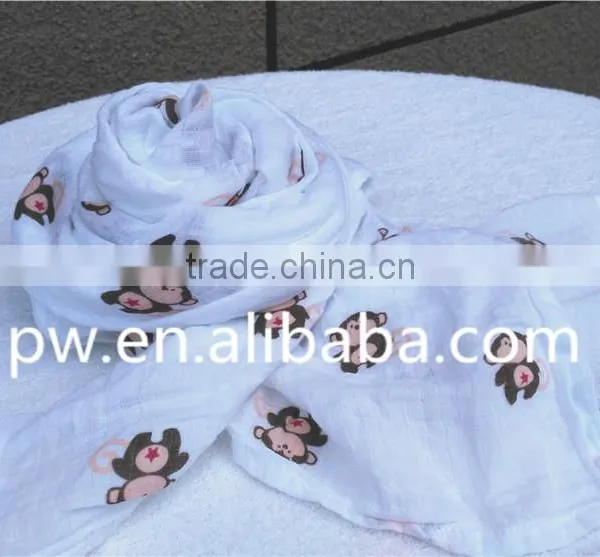 Super Soft Muslin Blanket Baby Sleep Sack Muslin Fabric photo-6