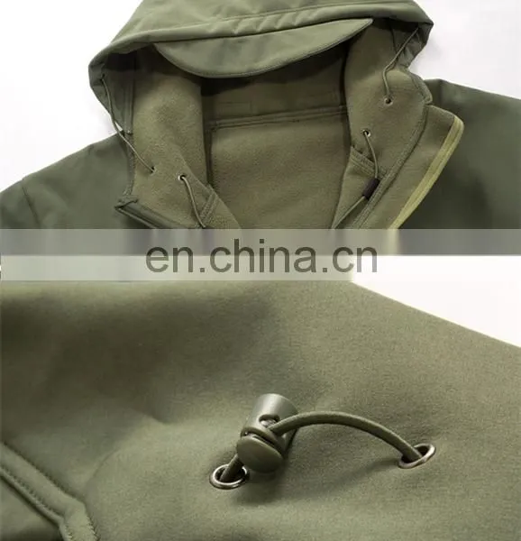 High Quality Custom Windbreaker Waterproof Blank Softshell Jacket photo-4