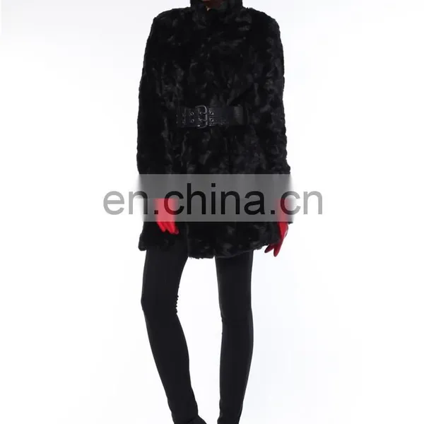 High Quality Professional Wholesale Europe Style Fur Coat 2016 photo-2