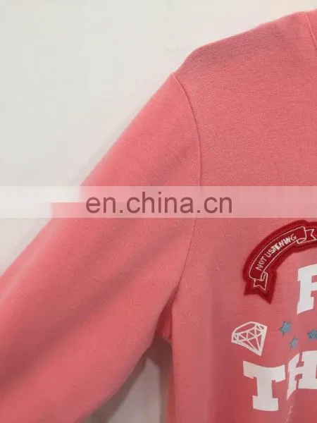 Ladies' Printed Cloth Embroidered Long-sleeved Fleece photo-5