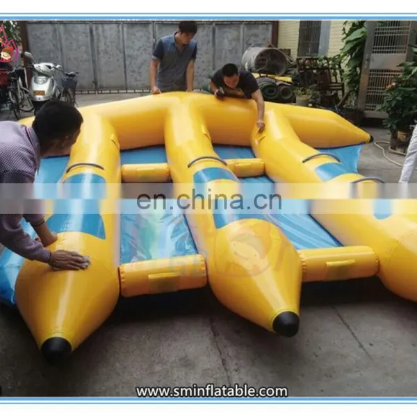 Factory Price Inflatable Water Sport Fly Fish,inflatable Flying Fish Towable,inflatable Flying Fish Tube Banana Boat for Sale photo-2