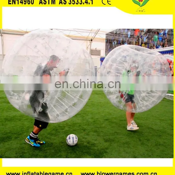 Commercial Cheap and Available Human Inflatable Ball Suit Bumper Bubble Ball