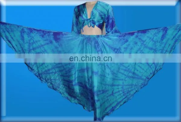 Charmeuse Silk Skirt And Tie On Top Set