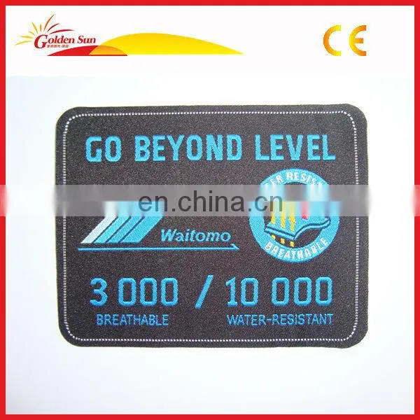 2013 New Style Rectangle Custom Patch