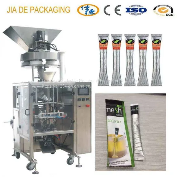 Perforate Tea Bag Stick Packing Machine With Hole Filter Bag