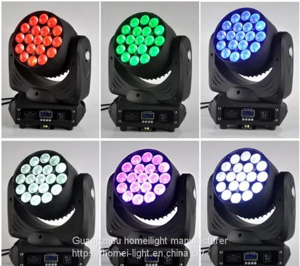 19pcs*12W LED Moving Head With Zoom Stage Light photo-5