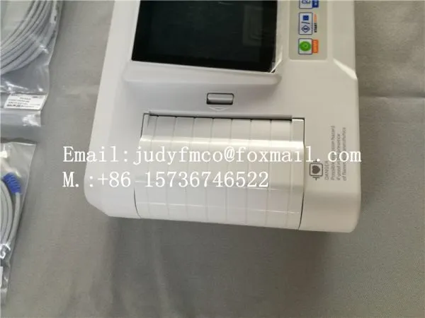 12 Channels ECG EKG Machine Electrocardiography Machine for Heat photo-3