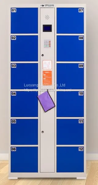 Supermarket Cinema Lockers Electronic Storage Shared Cabinet Staff Fingerprint Card Storage Smart Locker Customization photo-4