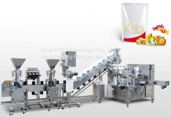 Automatic Premade Pouch Packaging Machine for Liquid and Solid Together