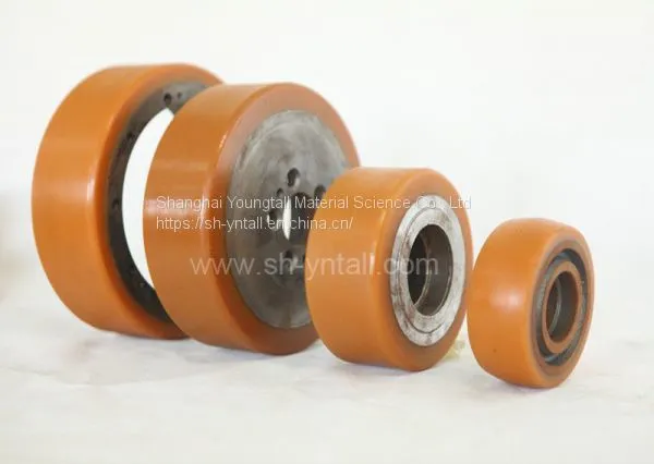 PU Castor Wheels for Forklift for Good Dynamic for Ferris Wheel PU Castor Wheels for Ferris Wheel