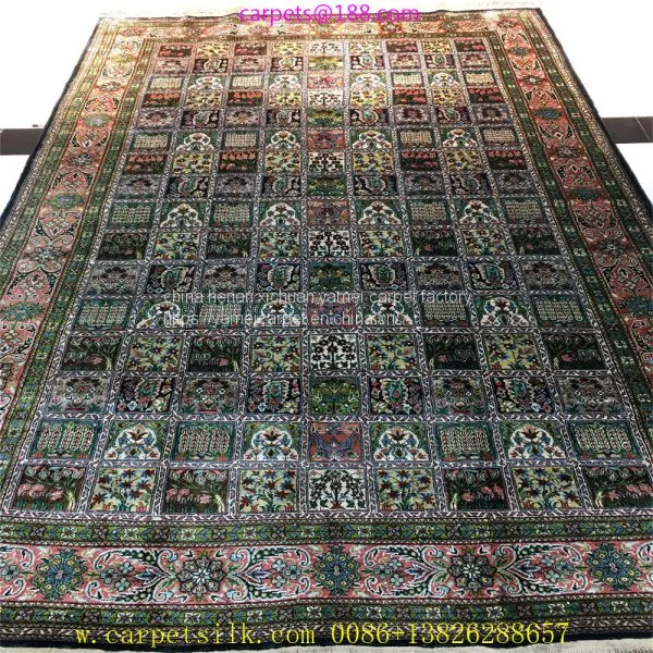 Old Turkish Silk Carpet and Rug for Sale