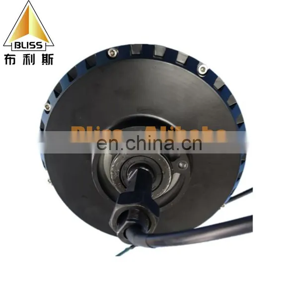 Manufacturers Supply 500-2000W Brushless DC High Power Unilateral Shaft Hub Motor Golf Cart Motor Motor Controller photo-6