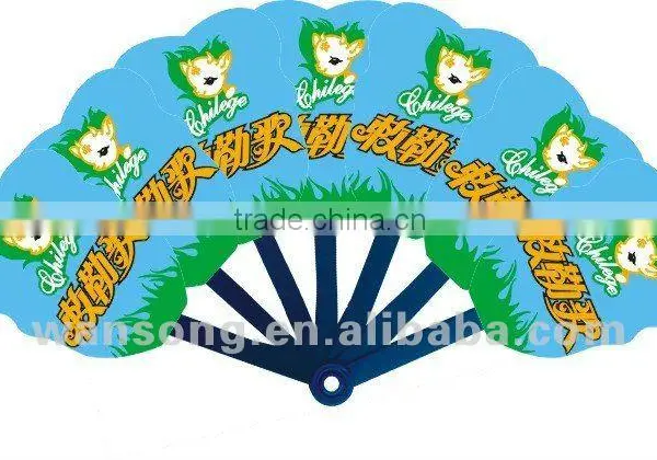 Fancy Design Summer PP Fan Portable Plastic pp Hand Fan photo-4