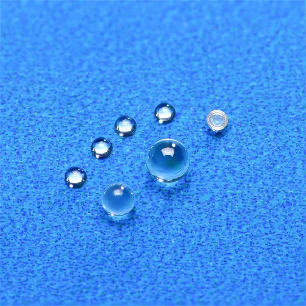 0.3mm~30mm +/-0.001mm Sapphire Optical Ball Lens Spherical Ball Bearing MOQ 200pcs