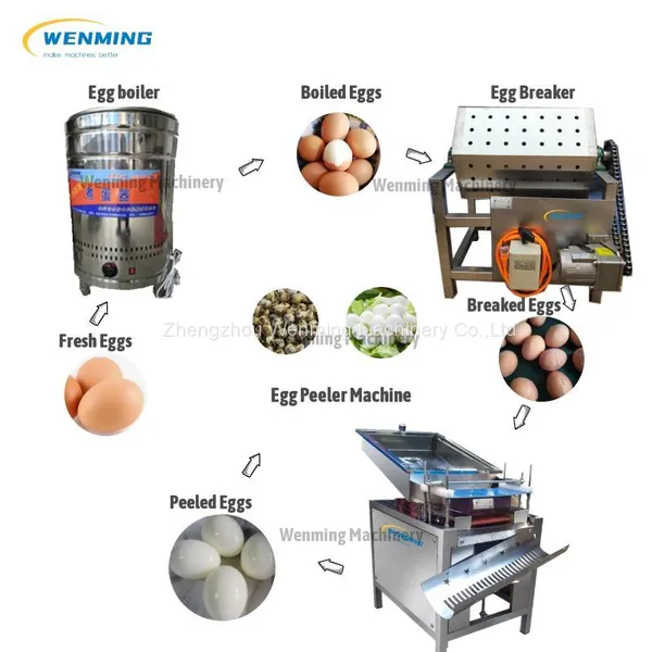 Quail Egg Peeler Machine Commerical Egg Peeling Machine Automatic Quail Egg Peeler Commercial Hard Boiled Egg Peeler Machine photo-2
