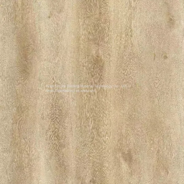 GKBM LS-M028 Eco-friendly Unilin Click Brown Burlywood Wood Grain SPC Flooring photo-3