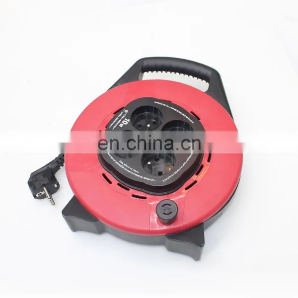 Ingelec Brand 4 Gang French Round Extension Cable Reel Socket With photo-4
