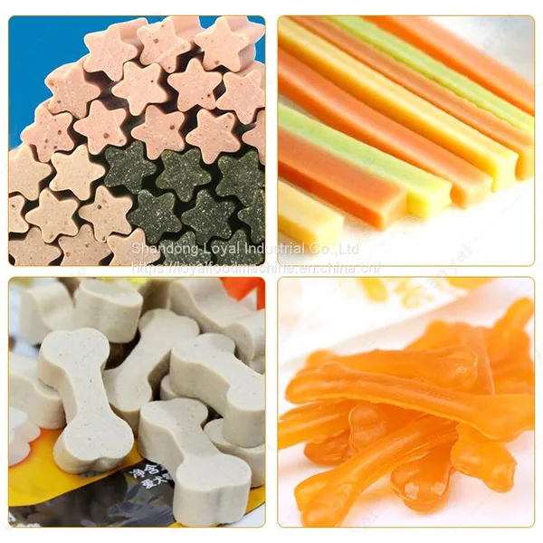 2021 Hot Sale Chewing Gum Manufacturing Machine Dog Chews Food Processing Line Dog Chew Food Processing Machine