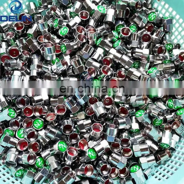 Car Brass Copper Tire Wheel Valve Stems Air Dust Cover Cap Customized Your Car Logo photo-4