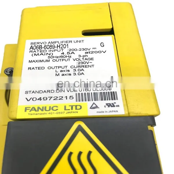 Japan for Fanuc Drive A06B-6089-H201 Power Supply Module photo-3