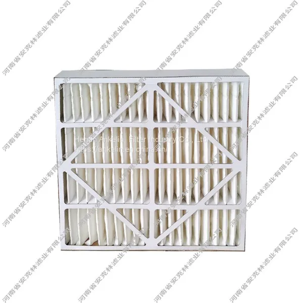 Merv13 Primary Air Filter Paper Frame Filter Cotton With Metal Mesh photo-4