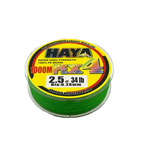 HAYA 8-прядная рыболовная леска многофиламентная