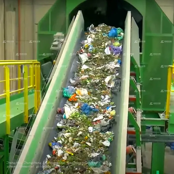 ZhengZhou ZhongCheng Environmental Equipment Household Waste Garbage Recycling Machine Household Waste Garbage Recycling Machine Municipal Waste Sorting Line