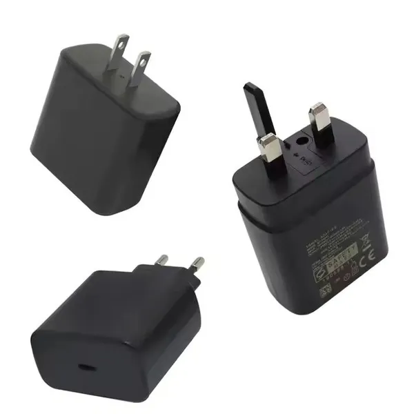 25W Wall Charger For Samsung Galaxy S10 S20 S21 Note PD Super Fast Adapter
