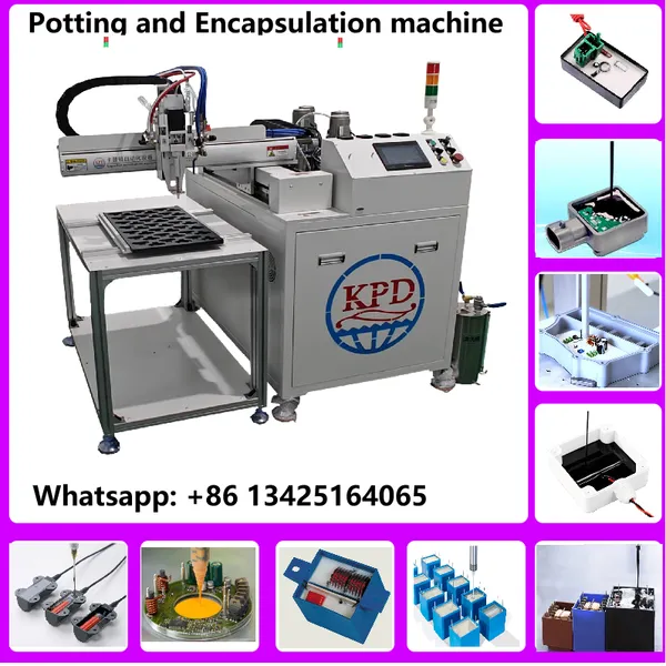 AC/DC Converters 2 Part 2 Component Silicone Mixing and Dosing Machine Silicone Potting Machine photo-3